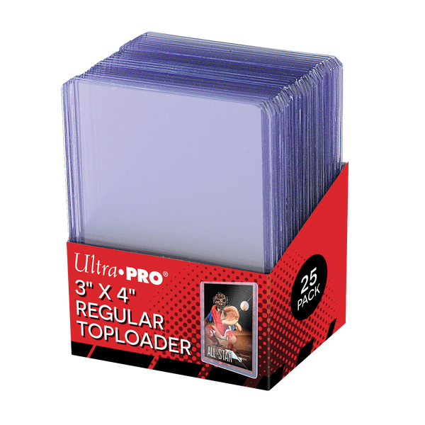 Ultra PRO Toploaders – 3 x 4 Regular (25 Pack)